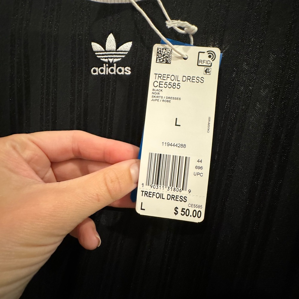 Adidas Originals Trefoil Dress - New With Tags! #NWT - Picture 2 of 5